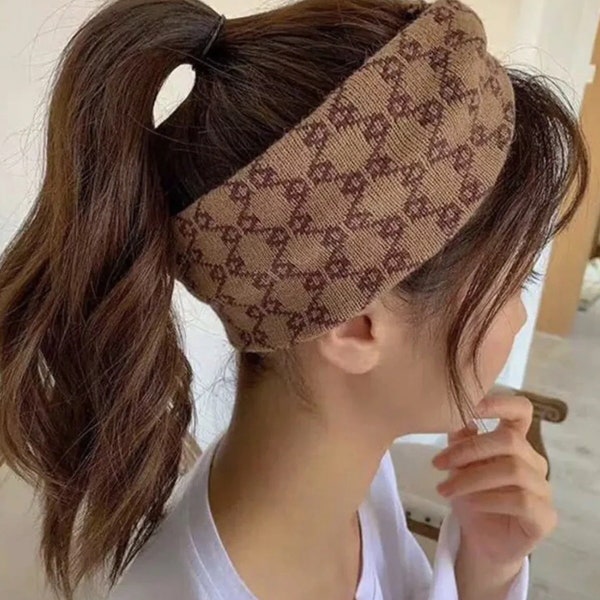 Fashion Headband Retro knitted Hairband For Women Daily wear Trendy style Hair accessory