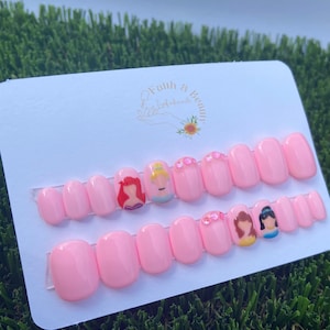 Magic in the Hands: Princess Press On Nails for Enchanted Girls