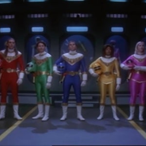 MMPR - Power Rangers Display Case for figures (Single Case)