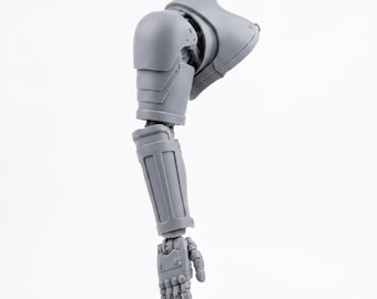 Cyber Arm STL, Sci-Fi Mechanical Arm Cosplay Prop, Wearable 3D Printable Prosthetic Files