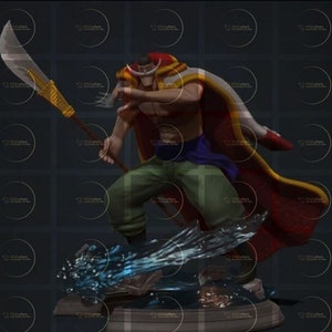 One Piece - Whitebeard Figure - 3D STL file