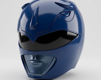 Sci-Fi Helmet STL, Azure Saber Combat Helmet, Wearable Cosplay Helmet, 3D Printable Files