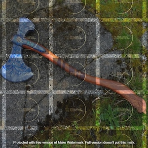God Of War - Kratos' Leviathan Axe 3D Print - Cosplay Prop