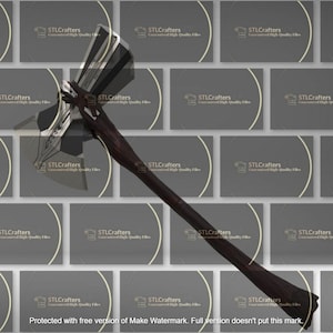 Thor&#39;s Hammer - Stormbreaker - 3D Cosplay Prop - 3D print STL file