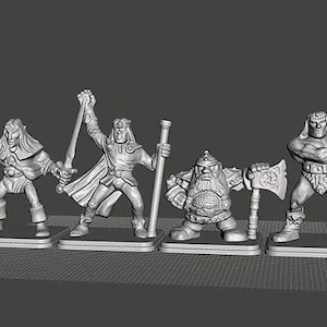 HeroQuest - Hero Figures Bundle