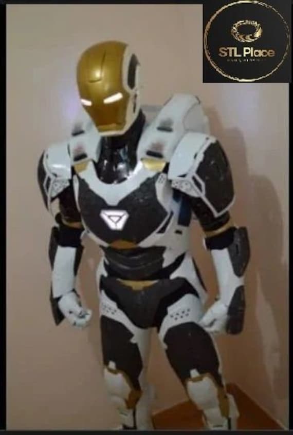 Iron Man Mark 39 Wearable Armor + Helmet - 3D Print File