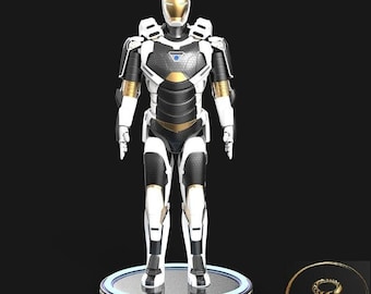 Exo Suit Armor STL, Astra Forge Mk-39 Wearable Cosplay Armor, 3D Printable Sci-Fi Helmet Files