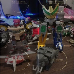 MMPR - Power Rangers - Mammoth Zord 3D STL File v2