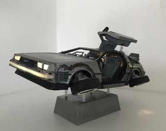Sci-Fi Car STL, Futuristic Hover Coupe 3D Printable Vehicle Model, Display Prop Files