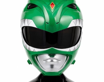Sci-Fi Helmet STL, Emerald Saber Battle Helmet, Wearable Cosplay Helmet, 3D Printable Files