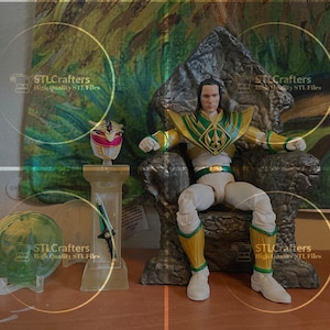 MMPR - Shattered Grid - Lord Drakkon&#39;s Throne - 3D STL File