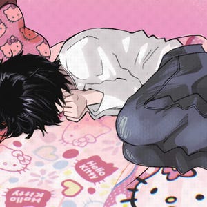 Emo L Katzenbett Druck