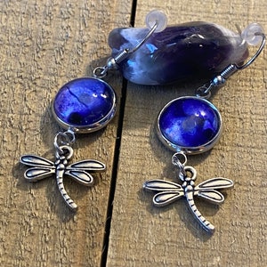 Dragonfly Dangle Earrings
