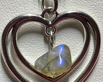 In My Heart Necklace - Labradorite