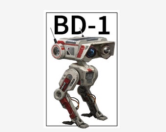 Póster BD-1, Arte mural BD-1