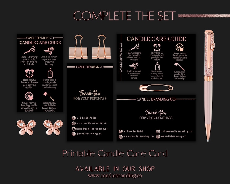Rose Gold Price List Price List Template Price List Flyer Price Guide