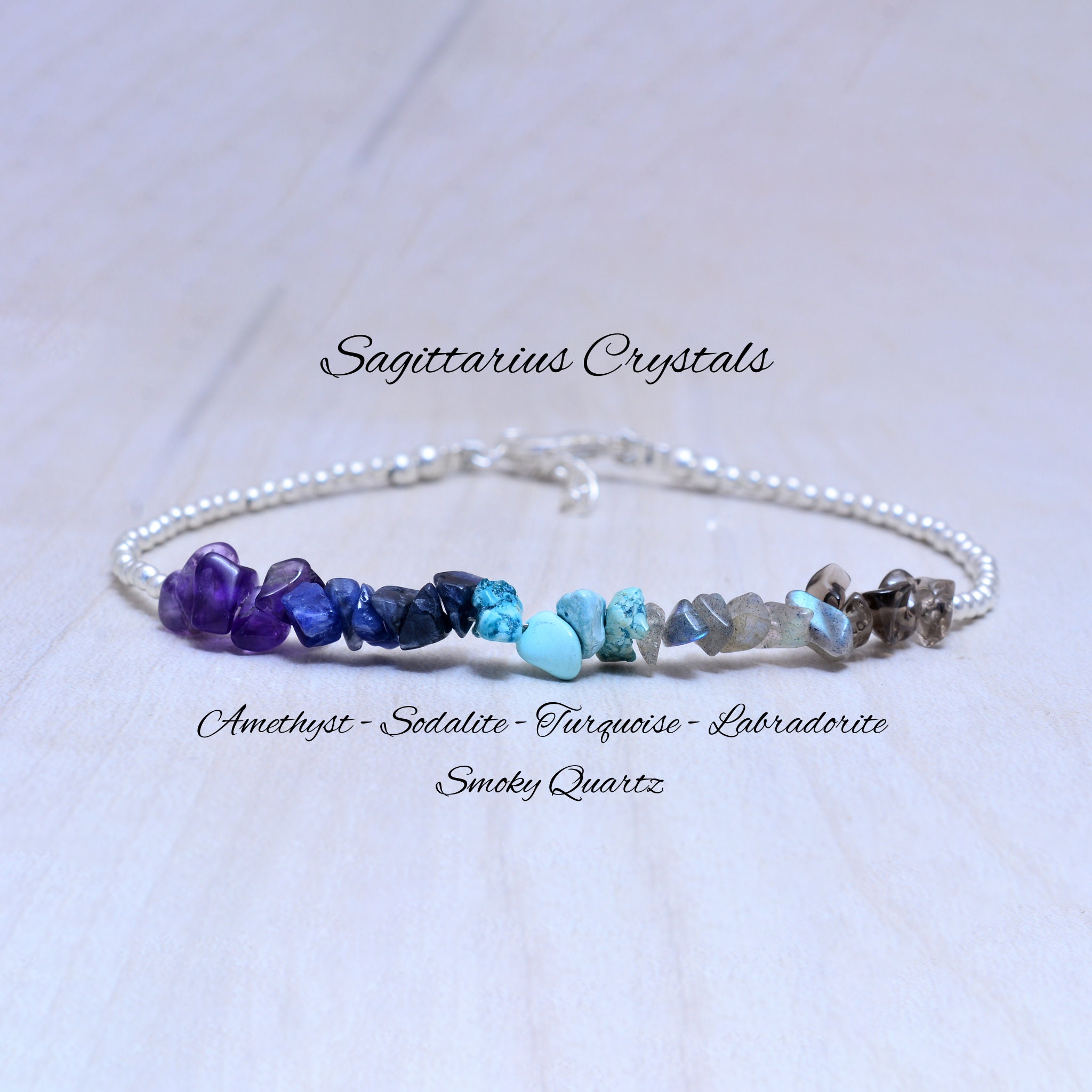 Wildfire Fashion Blue Sodalite 3-stone Ring Gold-plated, 7 Wildfire Fashion Blue Sodalite 3-stone Ring Gold-plated, 7