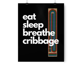 Cribbage Matte Poster