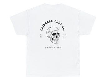 Dead Guy Cribbage White Tee
