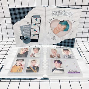 My Diary | A5 Binder | BTS V | Kpop Photocard Binder Collect Book