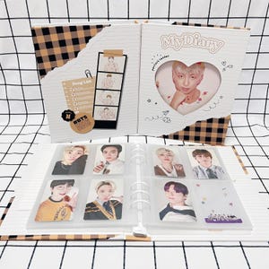 My Diary | A5 Binder | BTS RM | Kpop Photocard Binder Collect Book