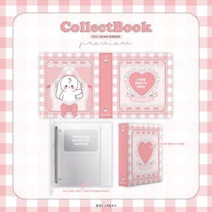 Pink Bunny Rabbit | Collect Book | Kpop Photocard Binder