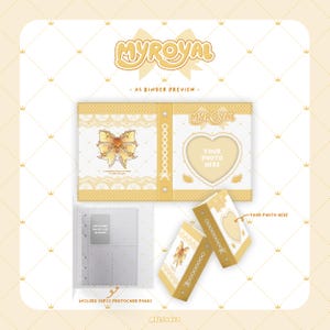 My Royal | A5 Binder | Kpop Photocard Binder Collect Book