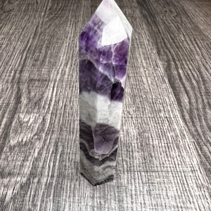 Amazing Chevron Amethyst Tower