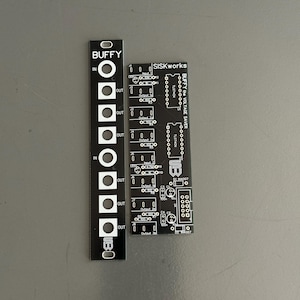 BUFFY - the voltage saver (PCB + Front Panel ONLY) - buffered multiple eurorack module