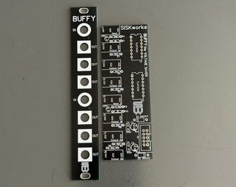 BUFFY - the voltage saver (PCB + Front Panel ONLY) - buffered multiple eurorack module