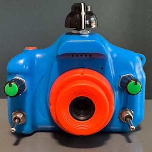 Circuit Bent Camera (Blue Glitch Mix + one)