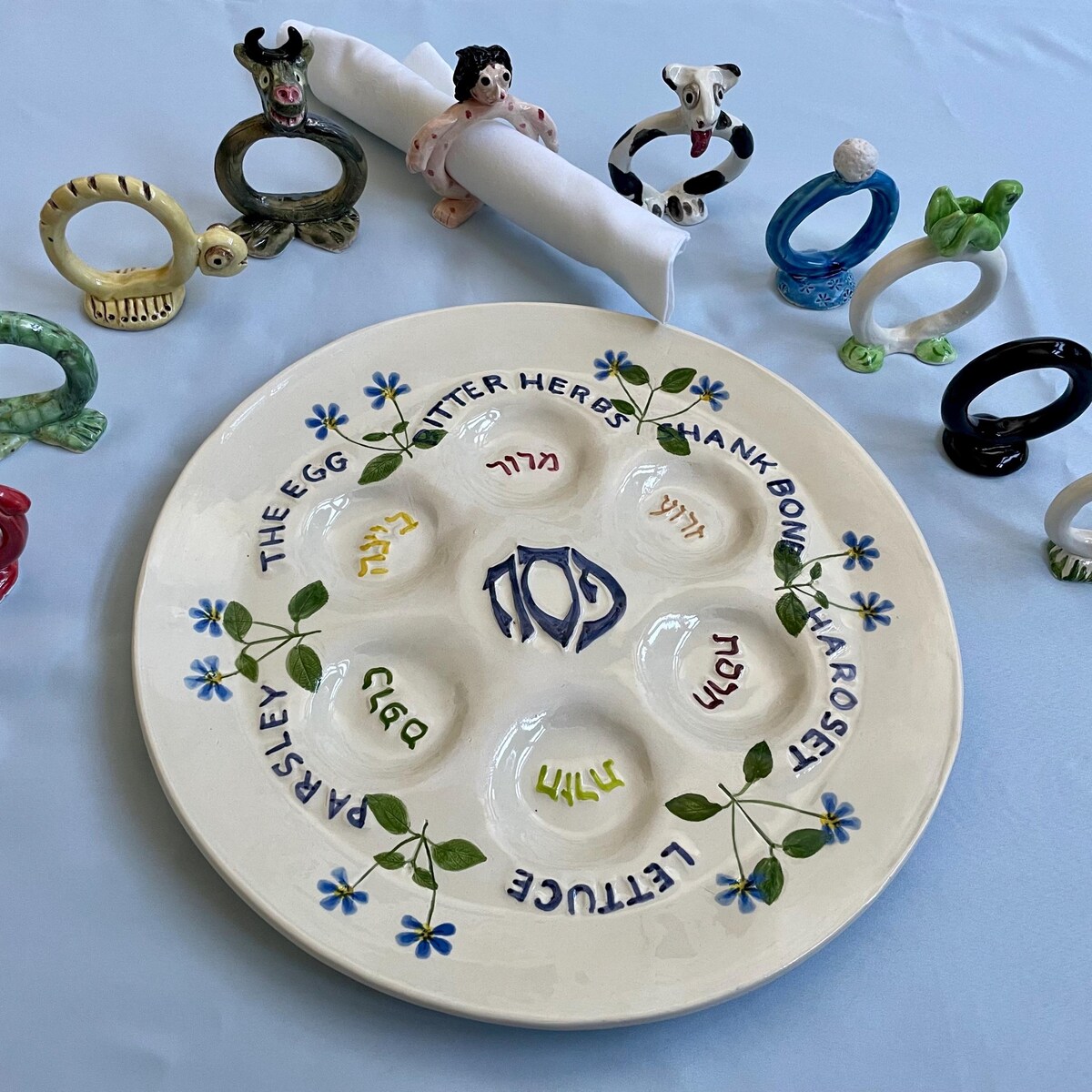 Handmade Passover Seder Plate - Etsy