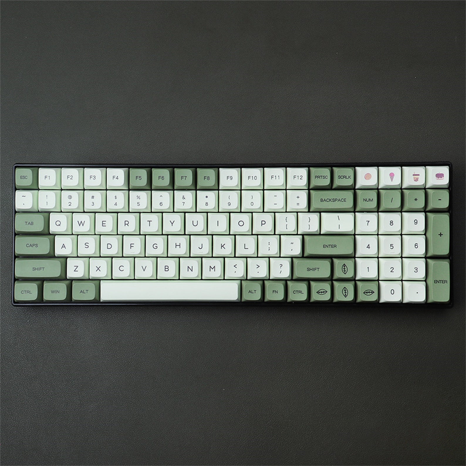 Matcha Green Keycaps Set 124 Keys Keycap Set XDA Profile Etsy
