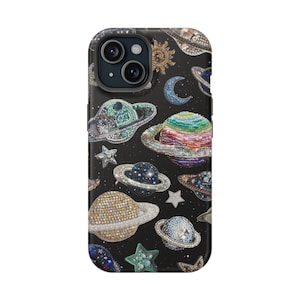 Space Phone Case,  Planet Phone Case, iPhone 16, 15, 14, 13, 12, 11, Saturn Phone Case, Planets, Space Merch