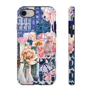 Coquette Collage Handyhülle, Trendy Scrapbook Handyhülle, iPhone 16 15 14 13 12 11 Pro Max iPhone Hülle, Samsung Galaxy S23 S22 S20 Ultra