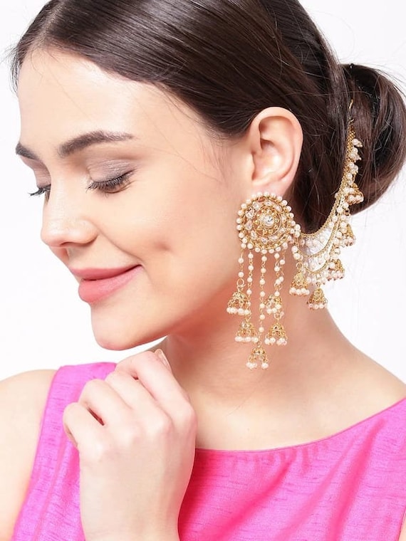18k gold jhumkas outlet