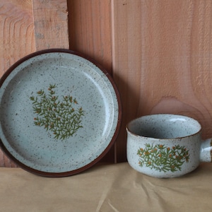 Wild Flower Stoneware Japan - Etsy