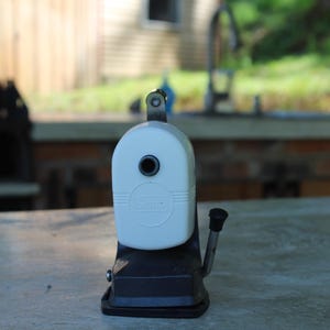 Vintage Sears Brand Vacu Base or Suction Hold Desk Top Pencil Sharpener