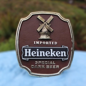 Heineken Special Dark Beer sign