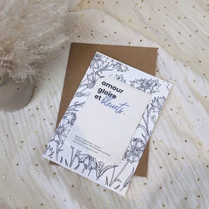 Card + bag of seeds to plant