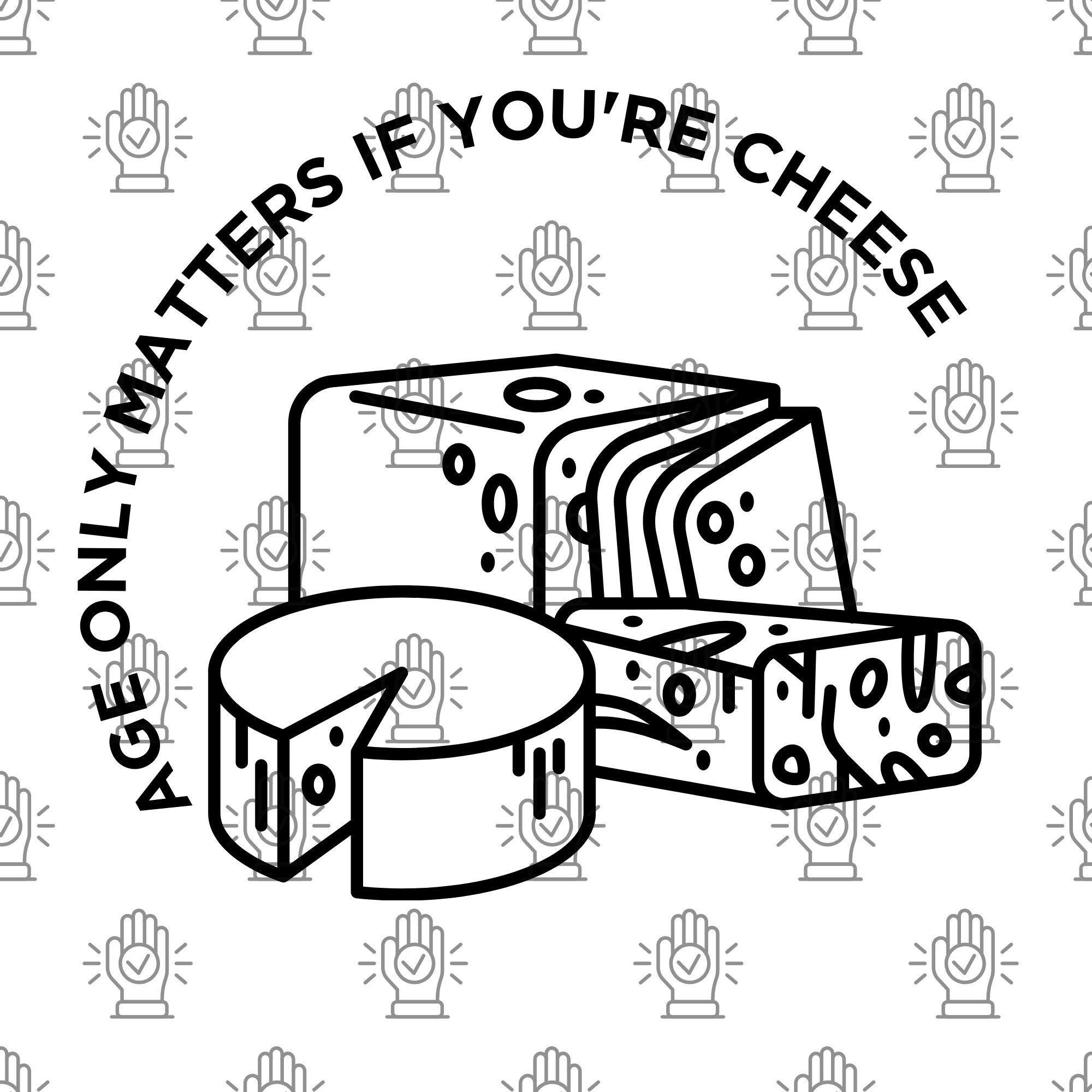 Cheeseboard Cricut SVG Cheese Puns for Printing on Cutting Boards or