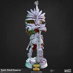 Troll Krieger Miniature Ork Wächter Kämpfer Figur Dungeons and Dragons Mini RPG Tabletop DnD Painting Pathfinder 5e D&D CastnPlay