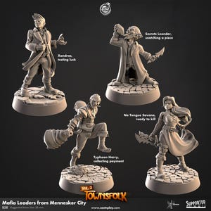 Human Rogue Miniature Thief Townsfolk Peasant NPC Figurine Dungeons and Dragons Mini RPG Tabletop DnD Painting Pathfinder 5e D&D CastnPlay