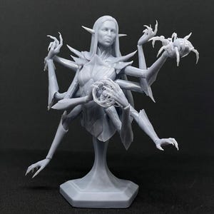 Lolth Bust Statue Miniature Figurine Dungeons and Dragons Mini Tabletop DnD Painting Pathfinder 5e D&D BG3 Figure h3LL creator