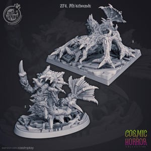 Abomination Enemy Miniature BBEG Mob Demon Boss Figurine Dungeons and Dragons Mini RPG Tabletop DnD Painting Pathfinder 5e D&D CastnPlay
