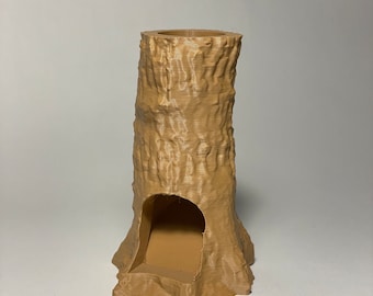 Dice Tower for Dungeons & Dragons and Tabletop RPGs | 3D Printed | Tree Trunk Dice Tower | Dice Tray DnD | Dungeons and Dragons