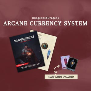 O Sistema de Moeda Arcana | Sistema DnD | Homebrew | Ferramentas do Mestre de Masmorras | DnD Pronto para Imprimir | Dungeons and Dragons | D&D para impressão