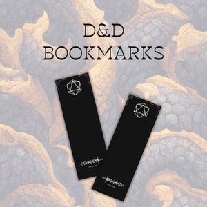Marcadores de Dungeons and Dragons | Download digital | D&D 5E | DND para impressão | Adereço DnD