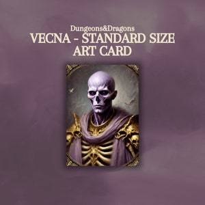de couleur standard Vecna | MD / Outils de maître de donjon | Cartes D&D | MdD prêt à imprimer | Donjons et dragons | Imprimable par le MDN