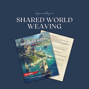 Expansão Shared World Weaving para 5e e 5.5e | Homebrew | Ferramentas de Mestre de Jogo / Dungeon Master | Dungeons and Dragons | D&D para impressão